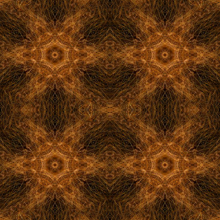 Seamless abstract pattern, symmetrical, intricate and colorful