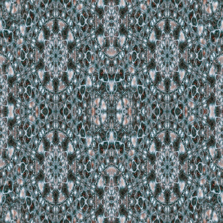 Seamless abstract pattern, symmetrical, intricate and colorful