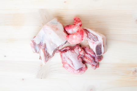 Beef for the raw feedingの写真素材