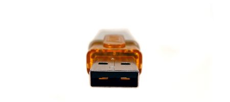 front view of flash memory drive