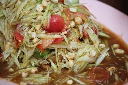 papaya saladの写真素材