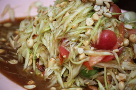 papaya saladの写真素材