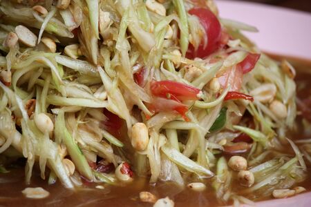 papaya saladの写真素材