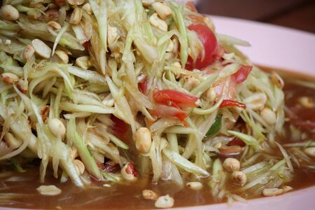 papaya saladの写真素材