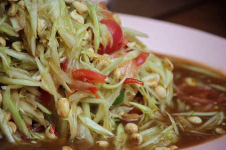 papaya saladの写真素材