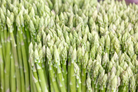 fresh asparagusの写真素材