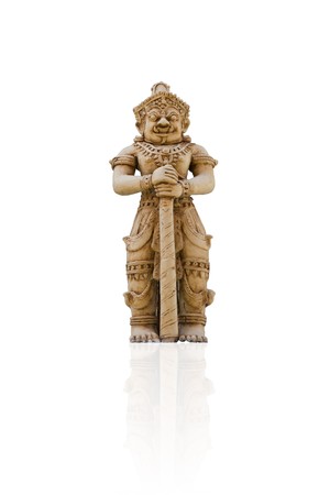 Chinese statue の写真素材