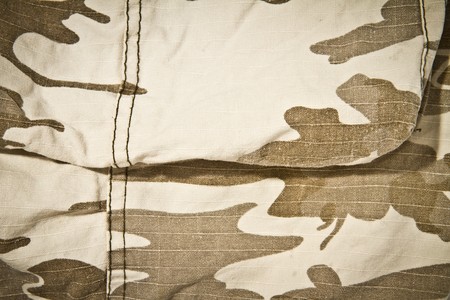 camouflage pattern trousers の写真素材