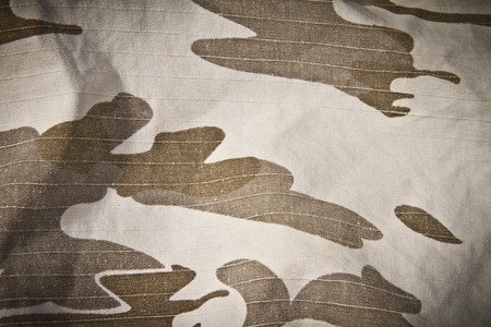 camouflage pattern trousers の写真素材