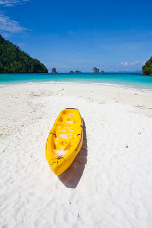 canoe tropic islandの写真素材