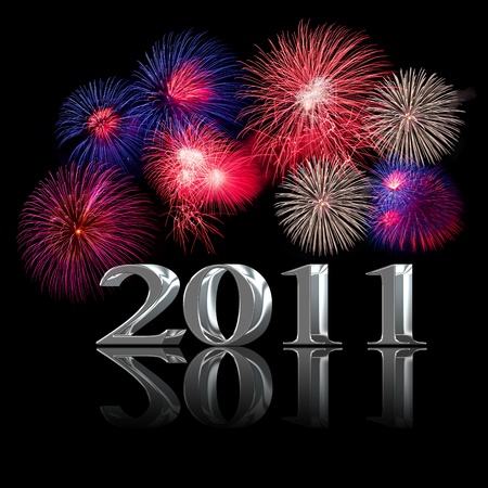 2011 new year の写真素材