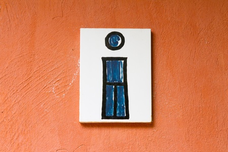 Sign toilet の写真素材