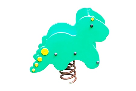 Rocking chair a dinosaur の写真素材