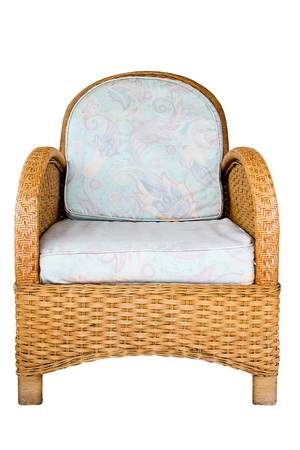 Wicker chairの写真素材