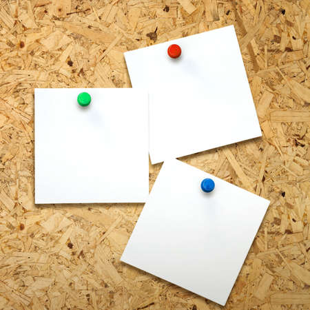 Paper on woodの写真素材