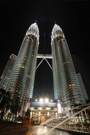 petronas twin tower のeditorial素材