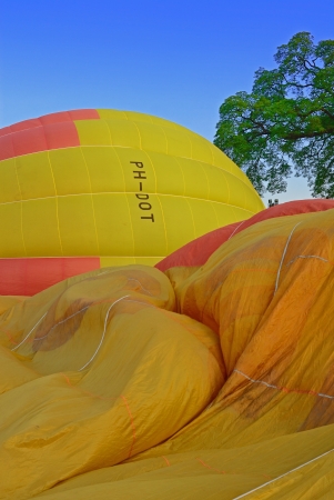 Thailand International Balloon Festival 2011,Prince Royal College Chiang Mai, Thailandのeditorial素材
