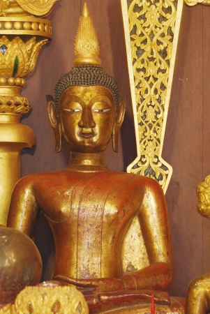 Brass Buddhaの写真素材