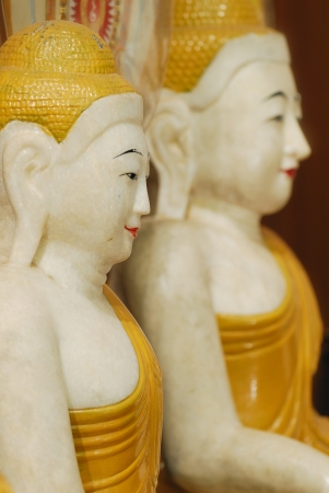 Baked Clay Buddhaの写真素材
