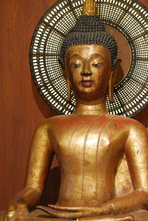 Brass Buddhaの写真素材