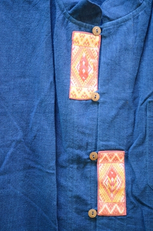 Thai Mauhom shirt kind of shirt in northern Thailand の写真素材
