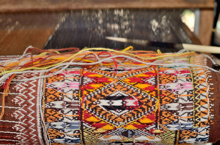 Silk sarong cloth proceduralの写真素材