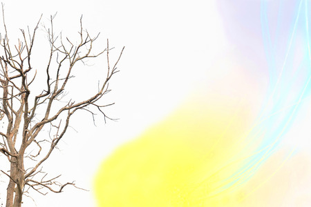 Force of nature attact to earthの写真素材