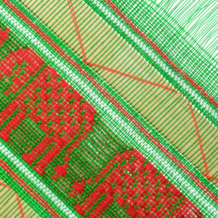 Hand made fabric background
