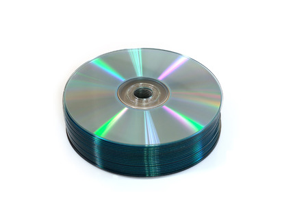 CD recordable isolated on White