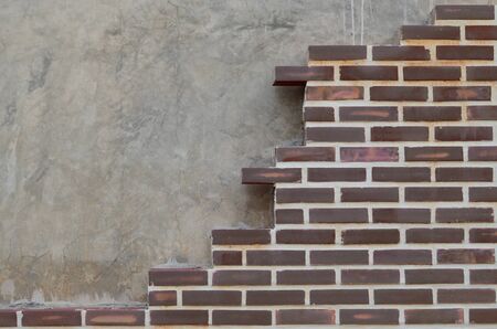 Vintage brick wall for background