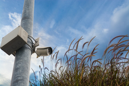 Closed circuit television CCTV equipment for protect thief steal valuable