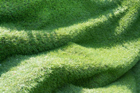 Level floors design by artificial grassの写真素材