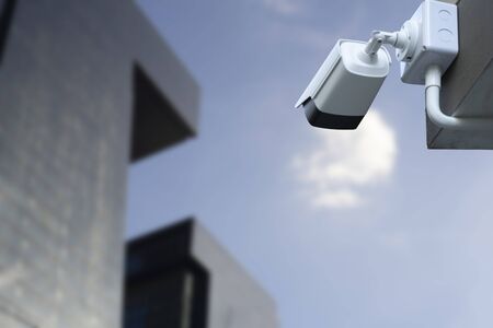 CCTV Camera system operating near high building