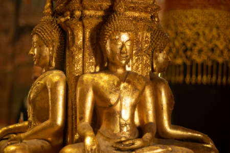 Ancient lanna temple Wat Phu Mintr or Phumin Temple in Nan Province, Thailand. This temple is public place and famous landmark tourist attraction in Thailand.の写真素材