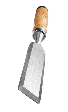 Chisel tool isolated on white background