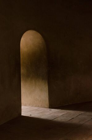 tunnel end light horror black wall