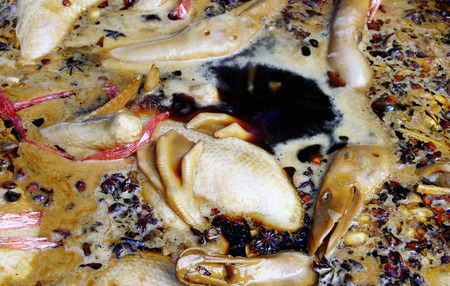 Stewed duckの写真素材