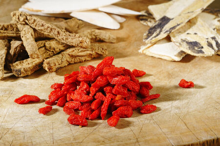 mixed chinese herb set for stewed chicken soup