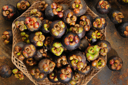 Mangosteen fruits