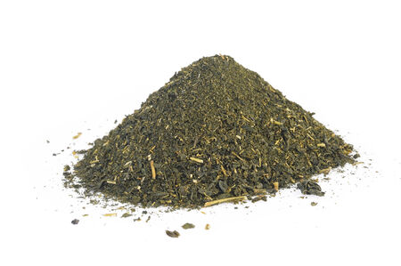 masala tea on white backgroundの写真素材