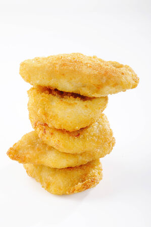 fried chicken nuggetsの写真素材
