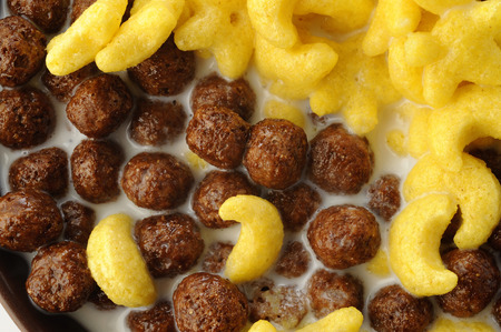 corn flakes with milk