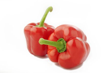 Fresh red pepperの写真素材