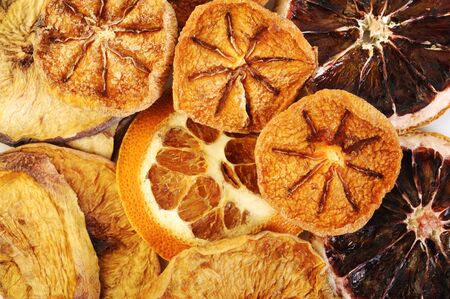 Dried fruits backgroundの写真素材
