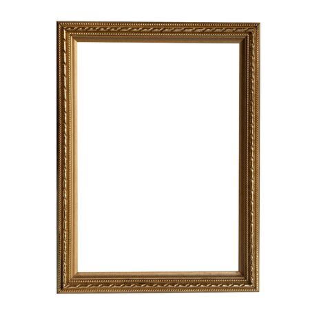 isolate of  golden frame