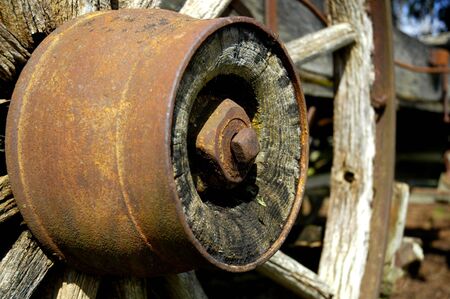 Wagon Wheelの写真素材