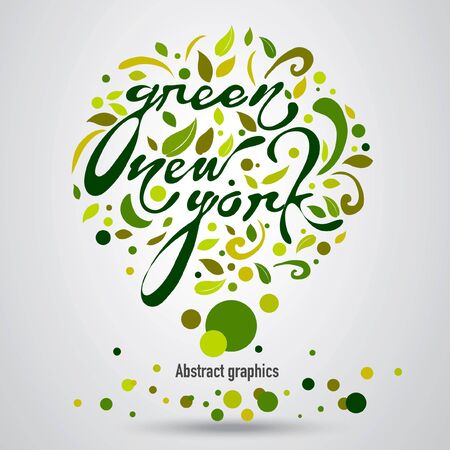 ecology abstract conceptのイラスト素材