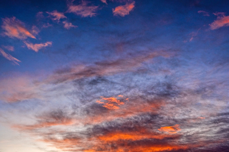 Red Skyの写真素材