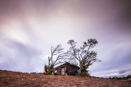 Sunrise from view point of Phutabberkの写真素材