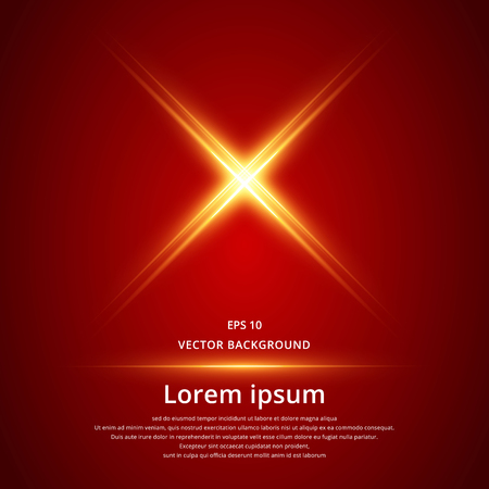 vector x symbol electric laser technology, extreme red backgroundのイラスト素材